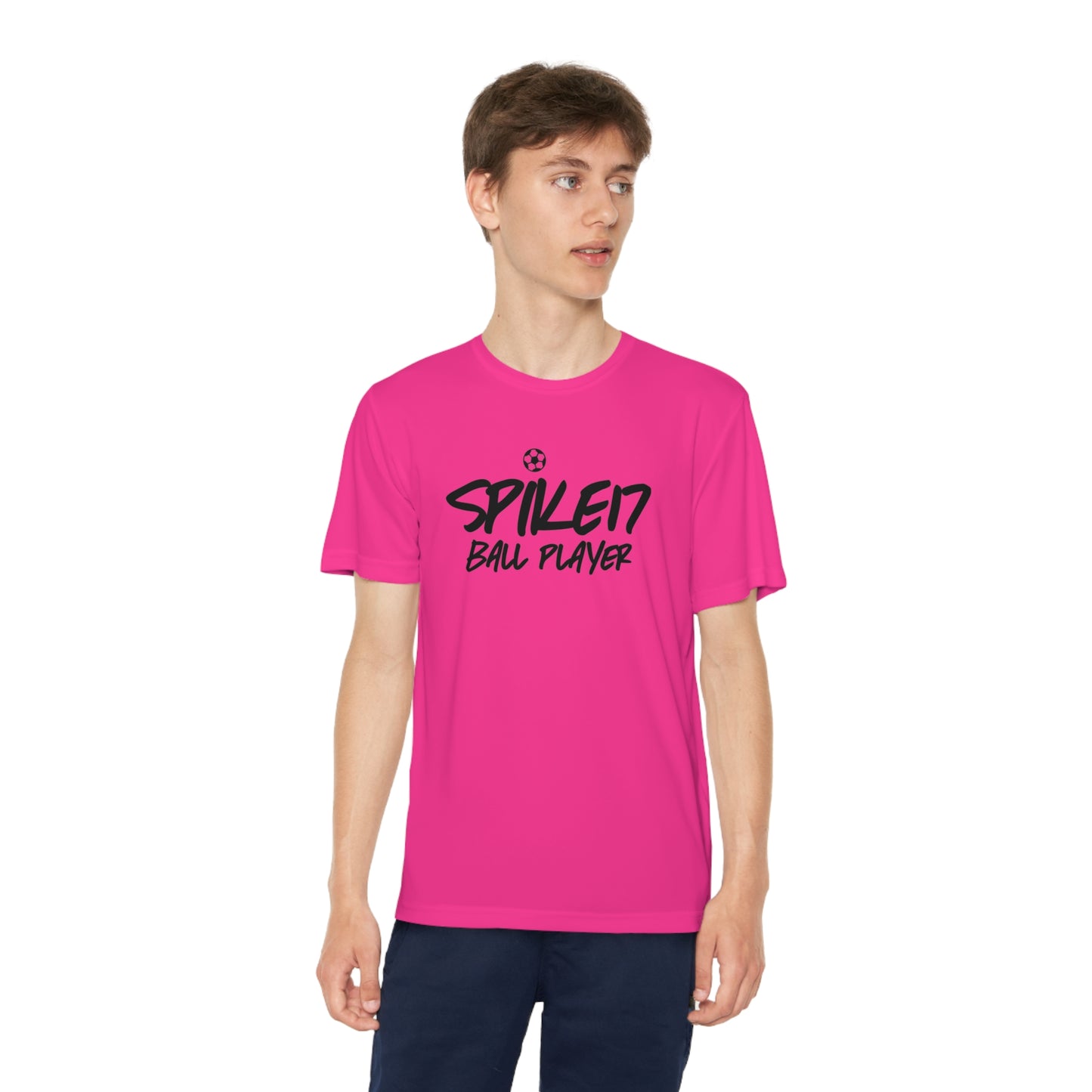 Spike17 Ball Player Youth Competitor Jersey White