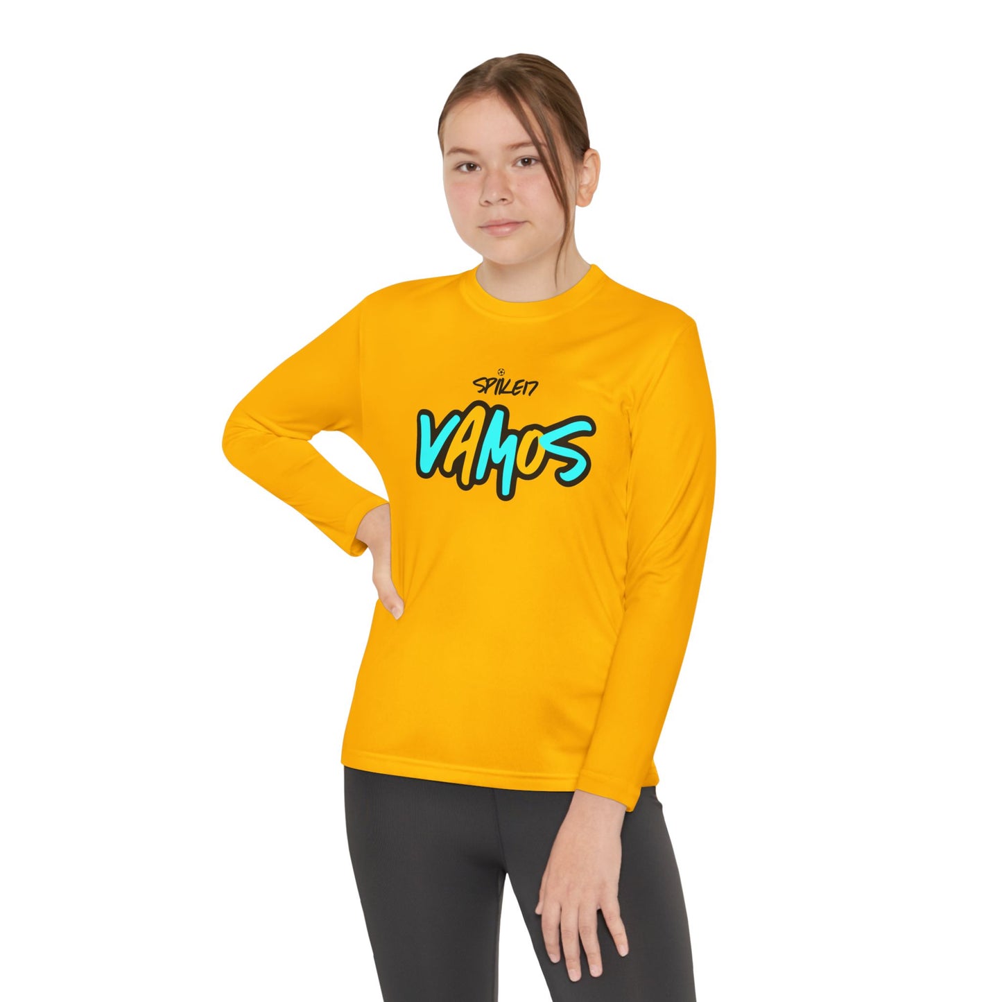 VAMOS Youth Long Sleeve Jersey White