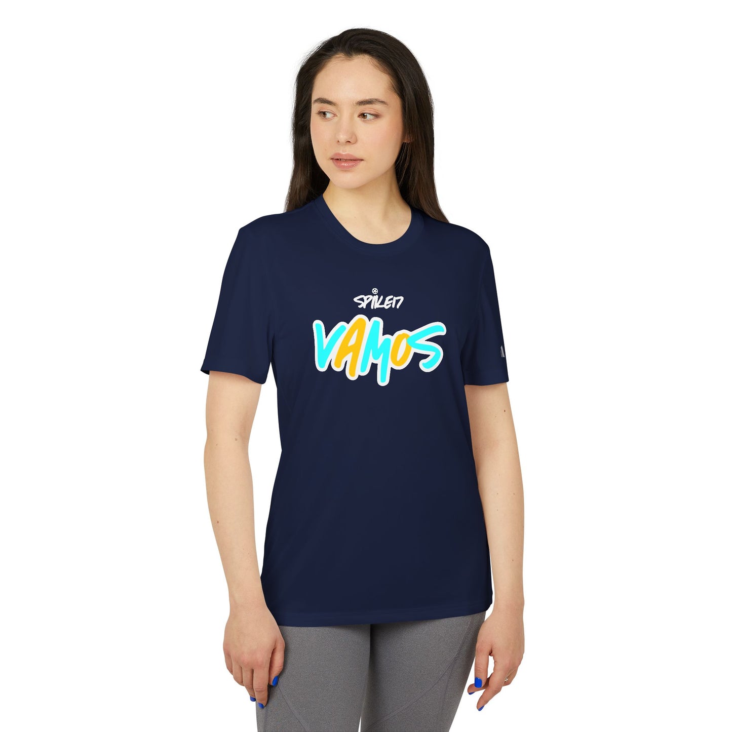 Adidas VAMOS Adult Sport T-shirt Black