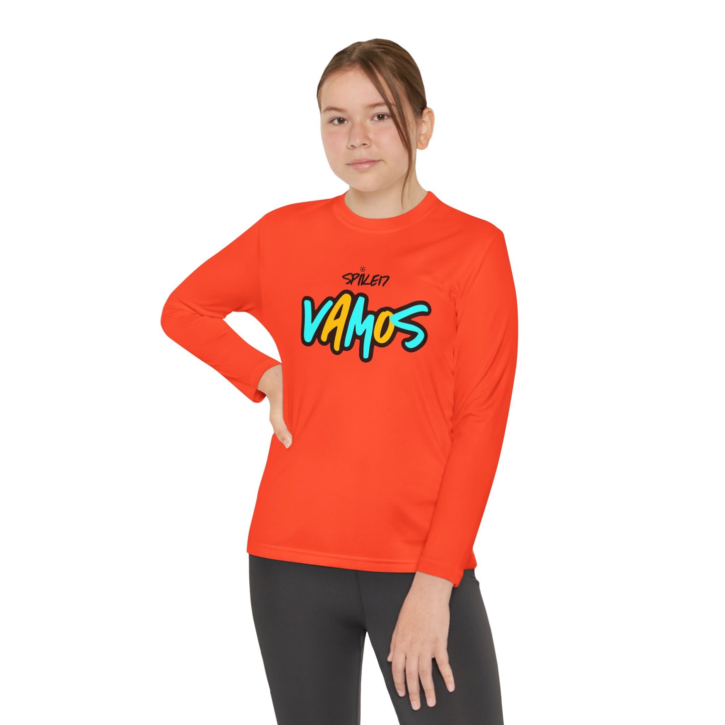 VAMOS Youth Long Sleeve Jersey White