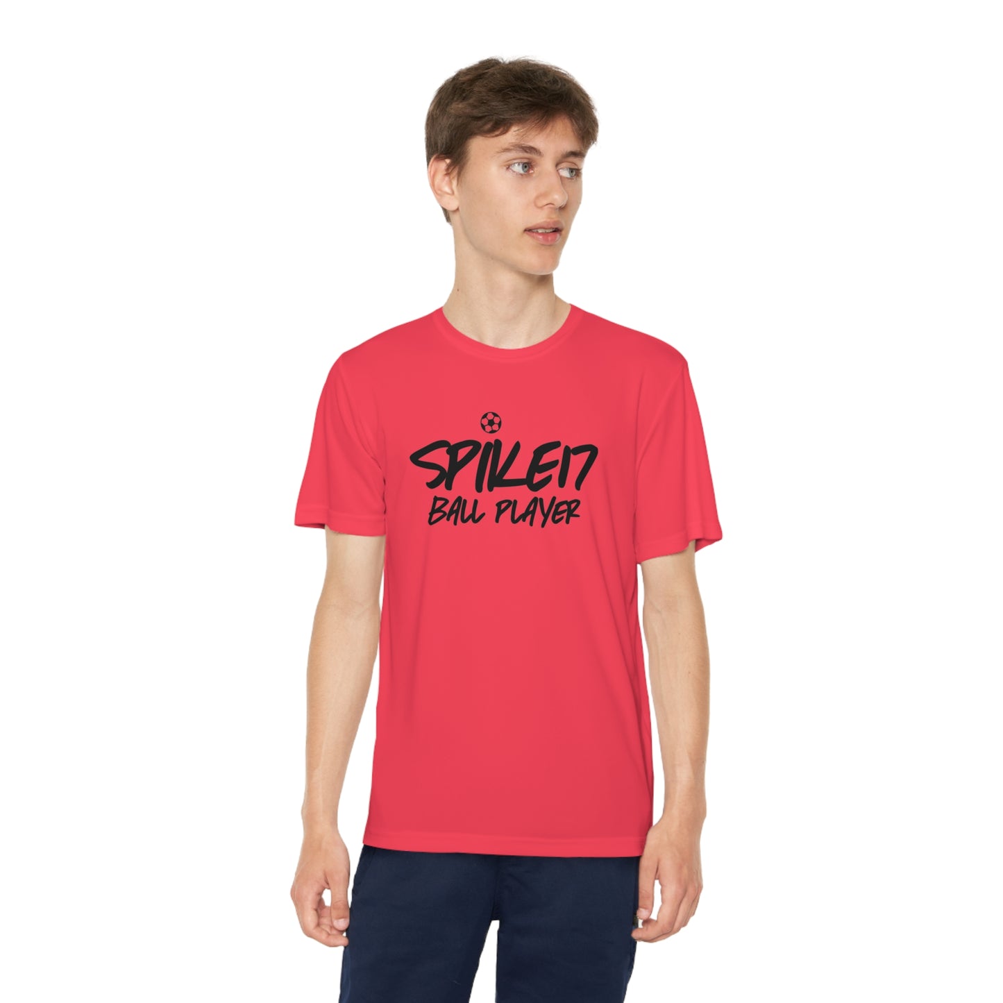 Spike17 Ball Player Youth Competitor Jersey White