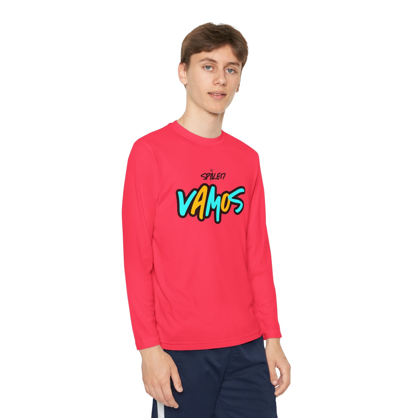 VAMOS Youth Long Sleeve Jersey White
