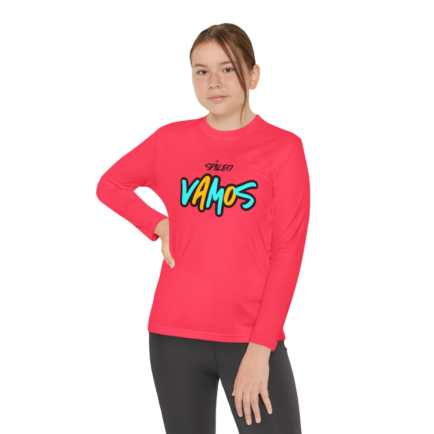 VAMOS Youth Long Sleeve Jersey White