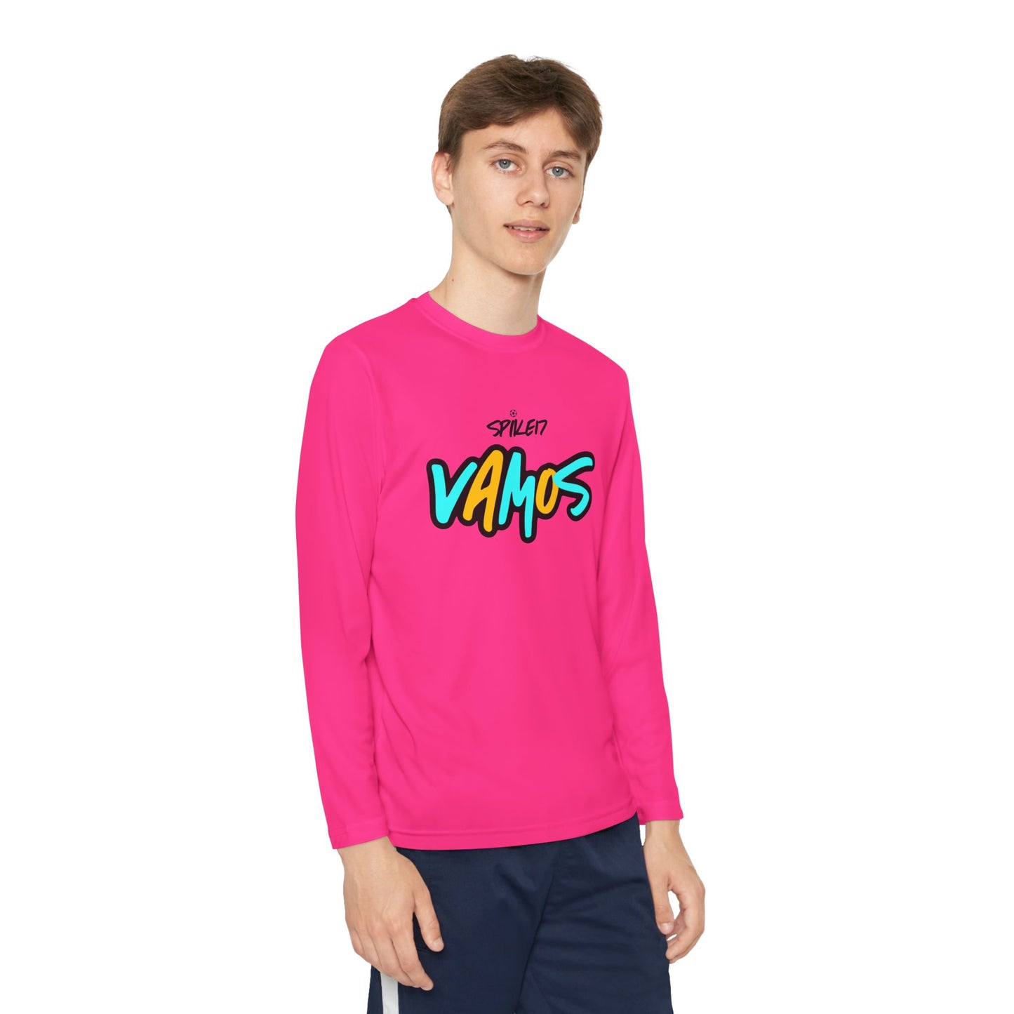 VAMOS Youth Long Sleeve Jersey White