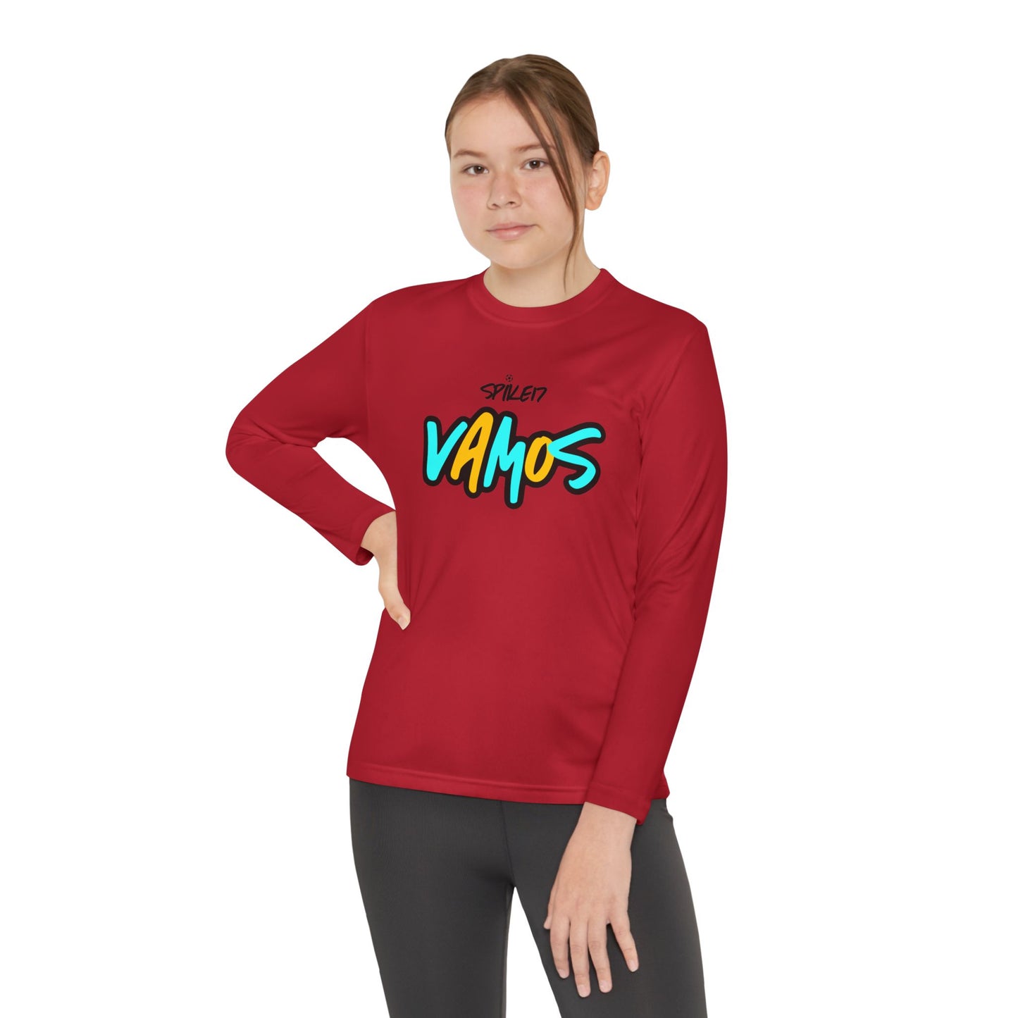 VAMOS Youth Long Sleeve Jersey White