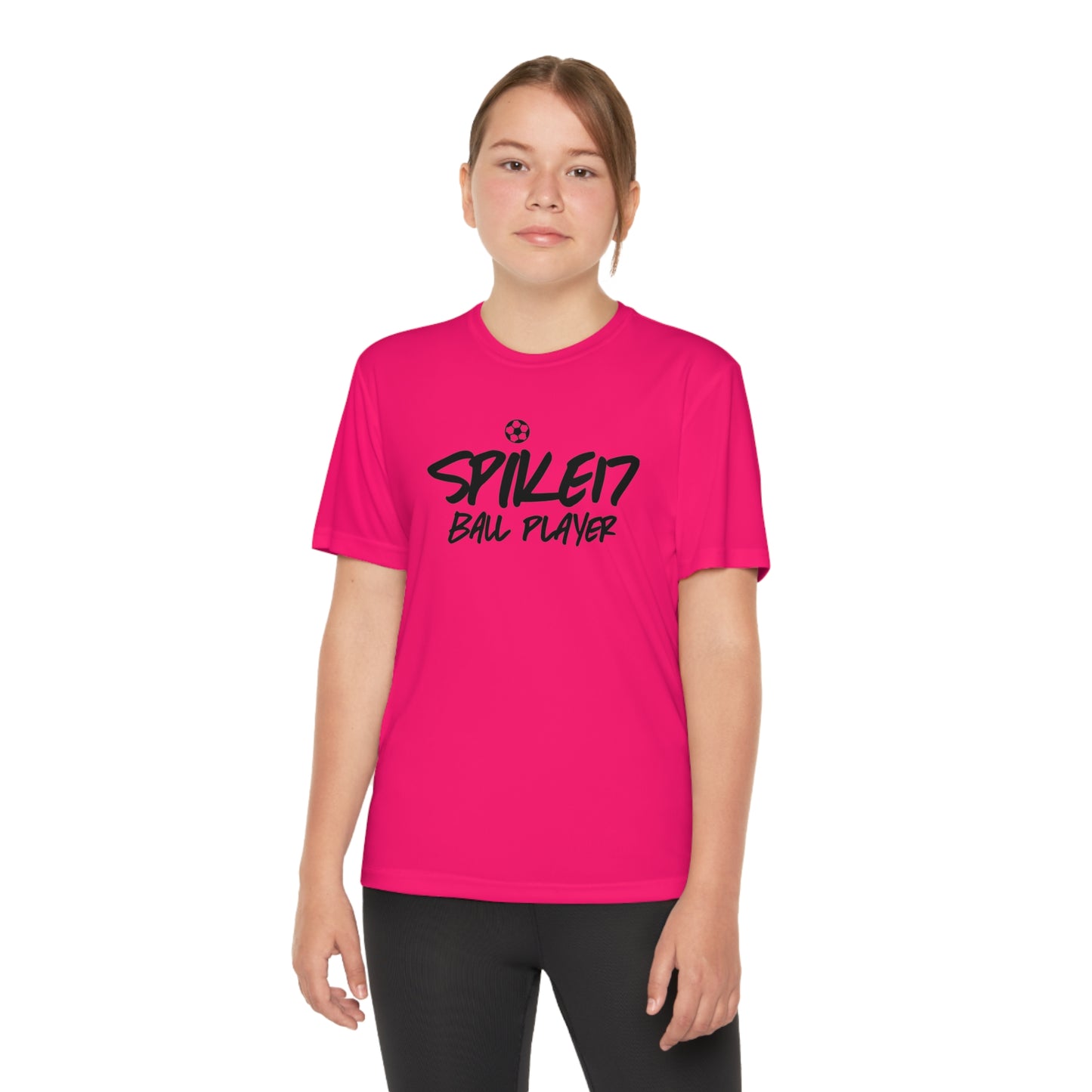 Spike17 Ball Player Youth Competitor Jersey White