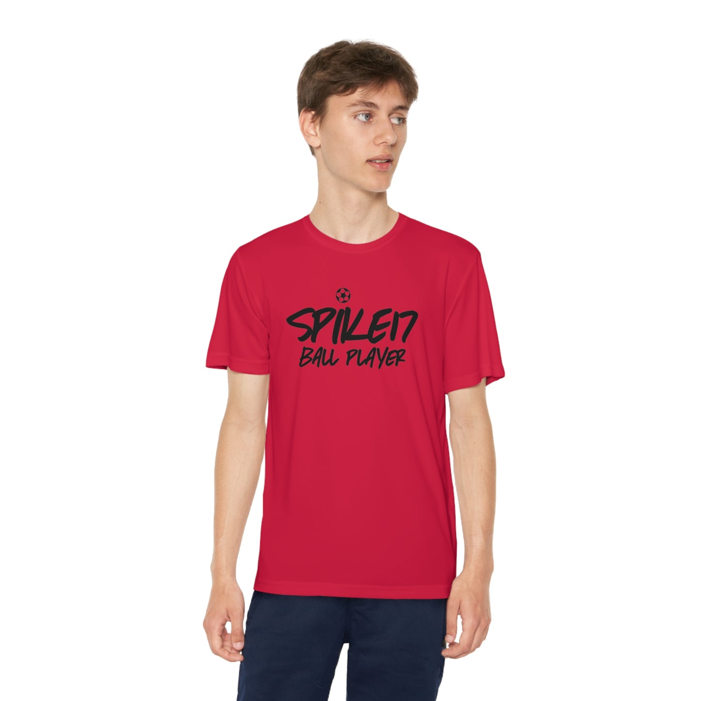 Spike17 Ball Player Youth Competitor Jersey White