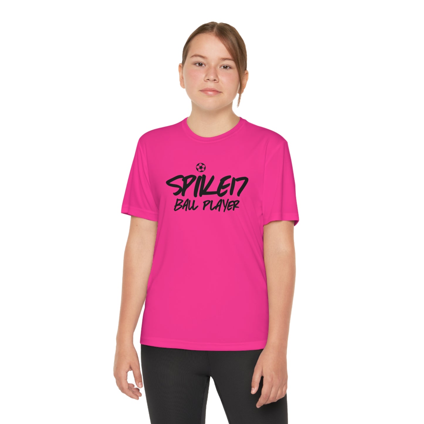 Spike17 Ball Player Youth Competitor Jersey White