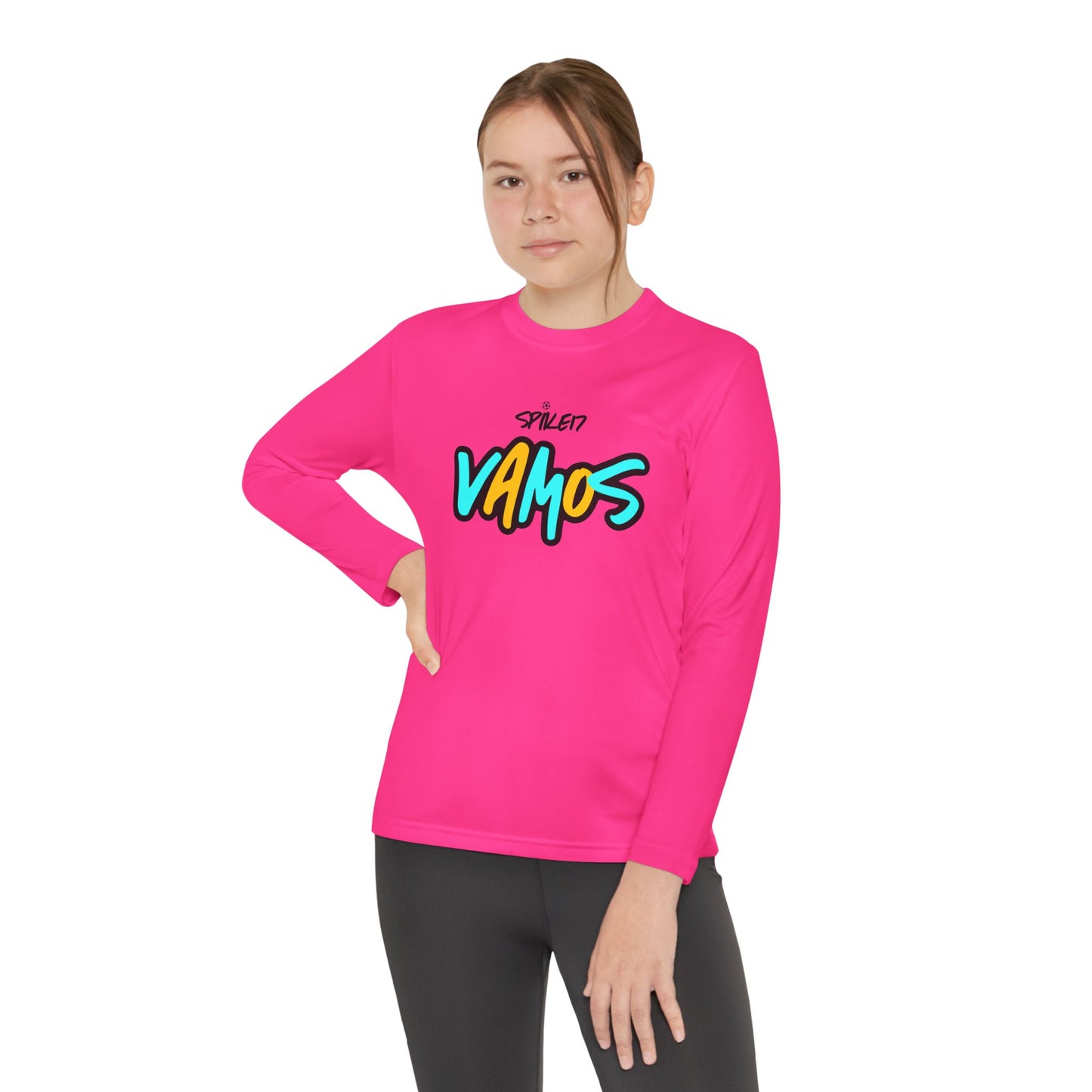 VAMOS Youth Long Sleeve Jersey White