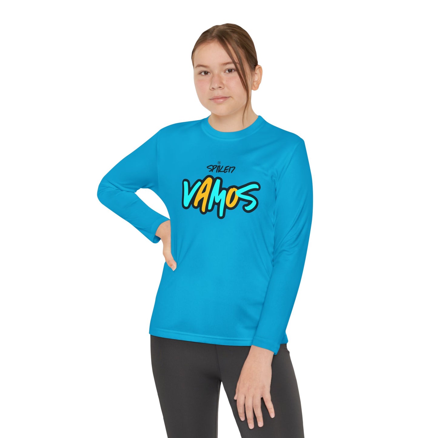 VAMOS Youth Long Sleeve Jersey White