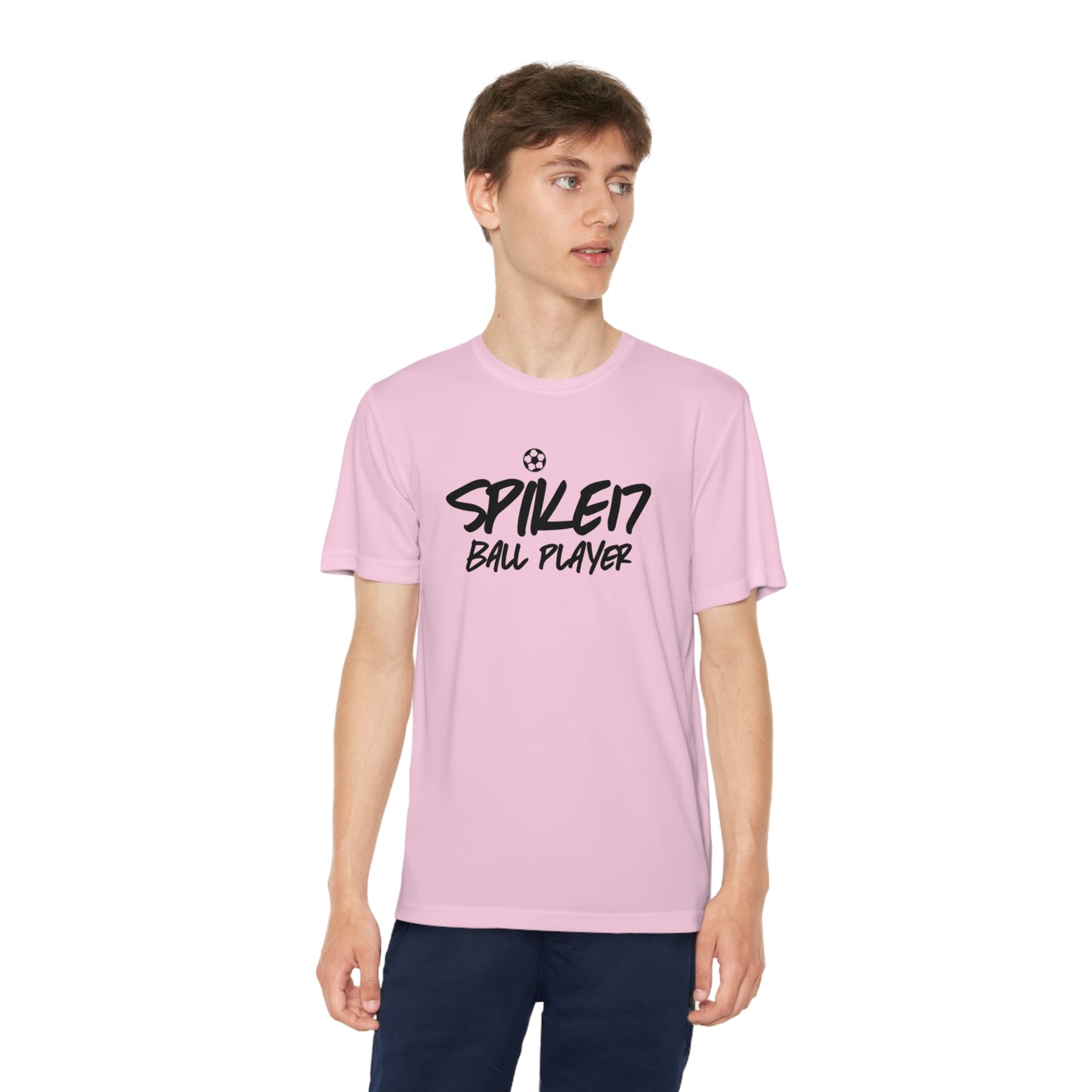 Spike17 Ball Player Youth Competitor Jersey White
