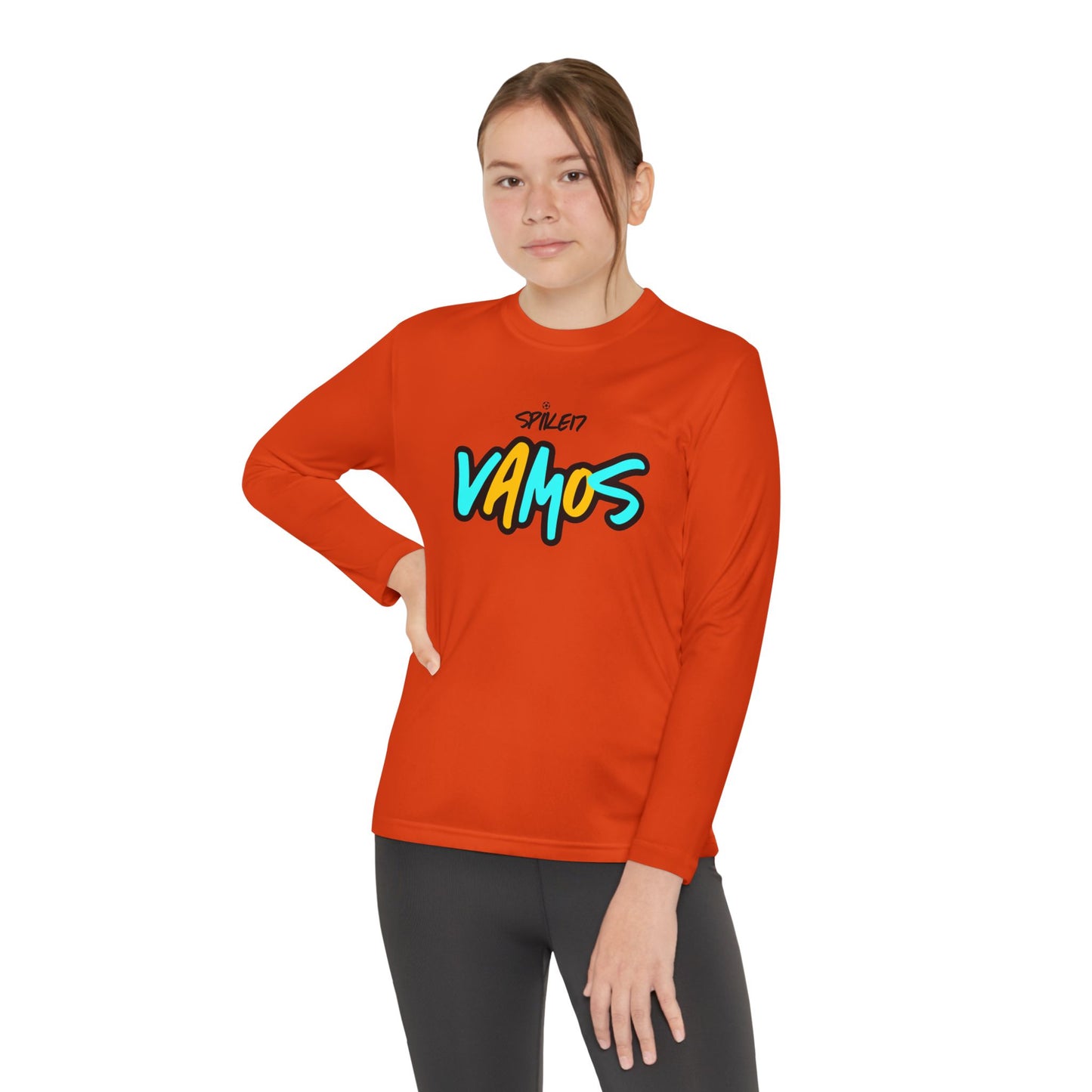 VAMOS Youth Long Sleeve Jersey White