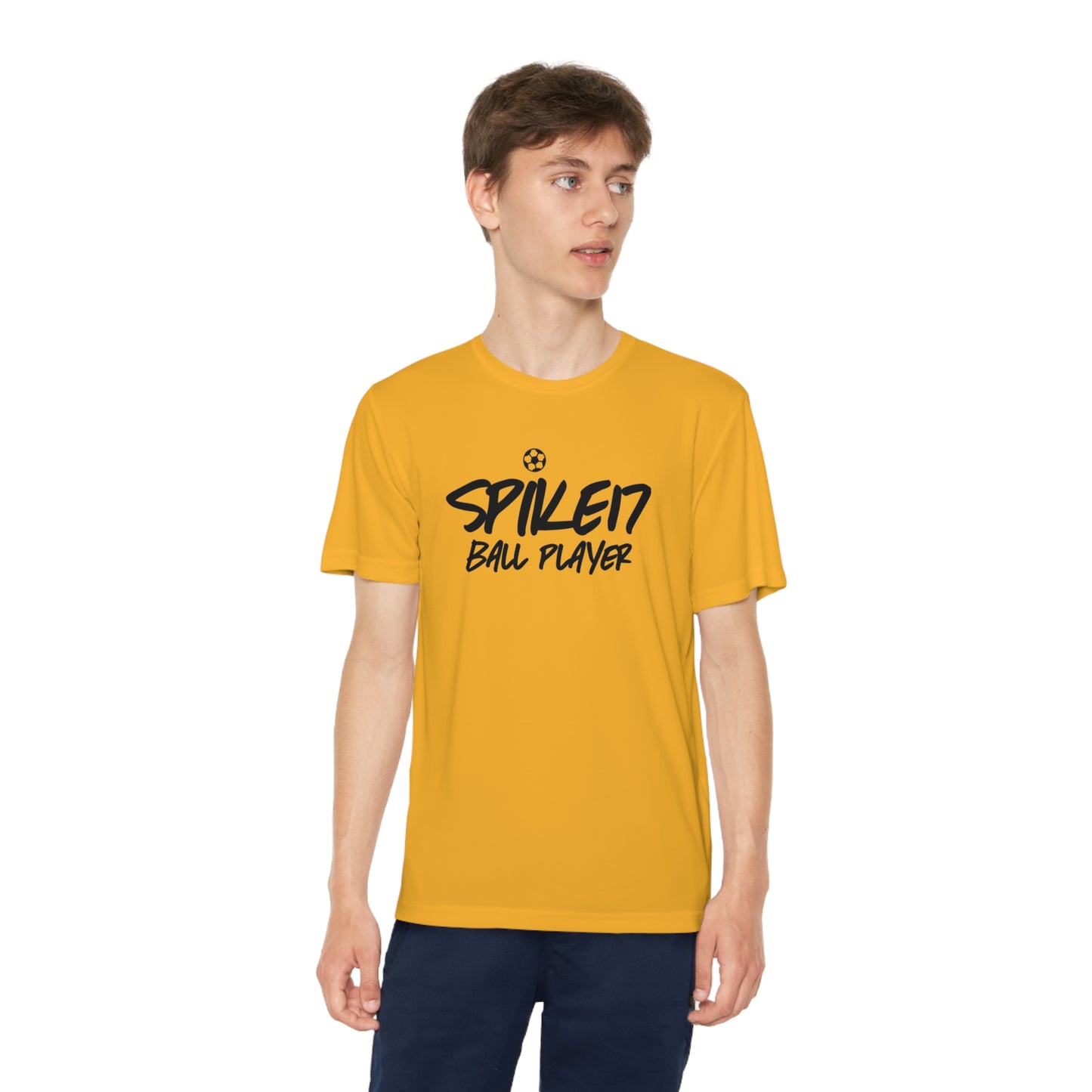 Spike17 Ball Player Youth Competitor Jersey White