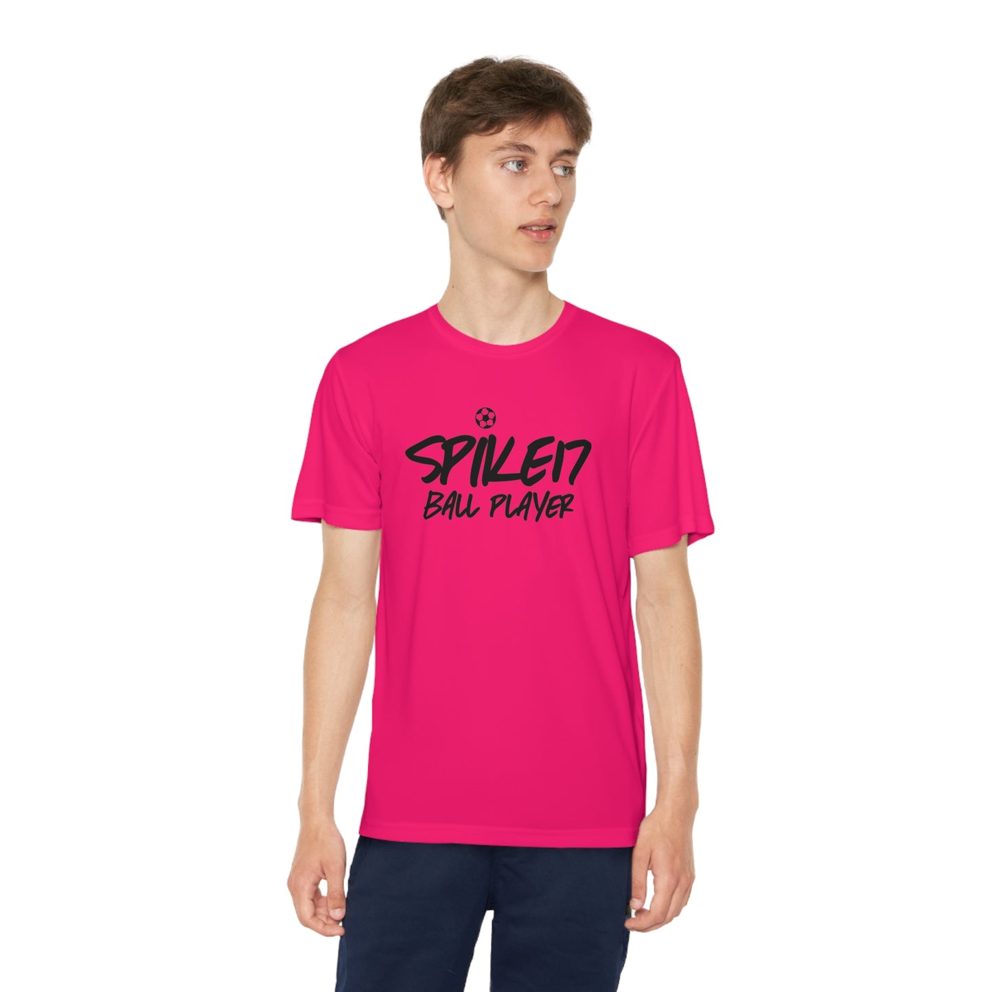 Spike17 Ball Player Youth Competitor Jersey White