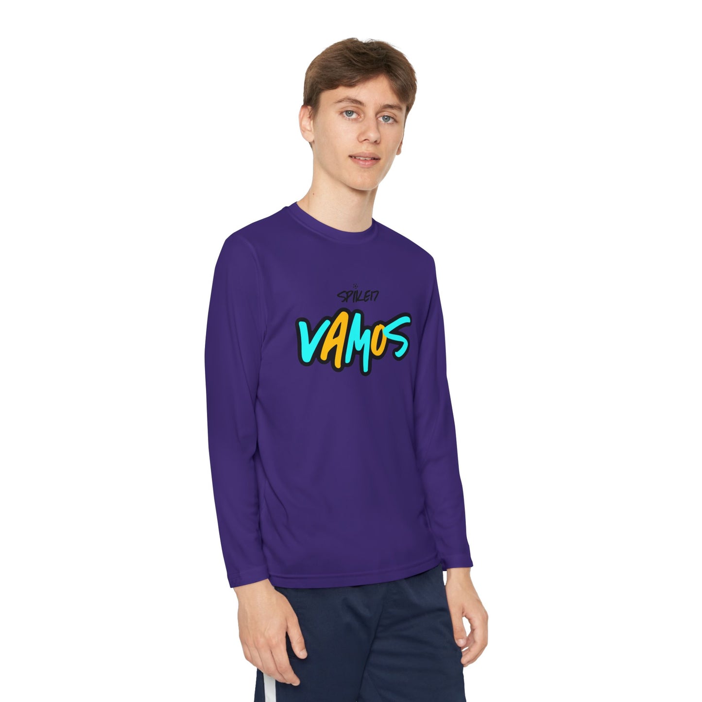 VAMOS Youth Long Sleeve Jersey White