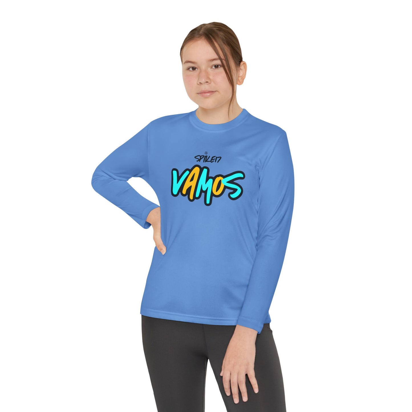 VAMOS Youth Long Sleeve Jersey White
