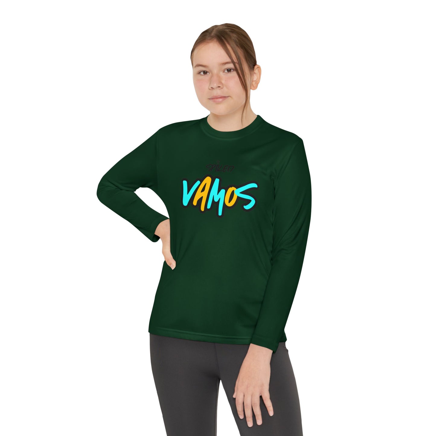 VAMOS Youth Long Sleeve Jersey White