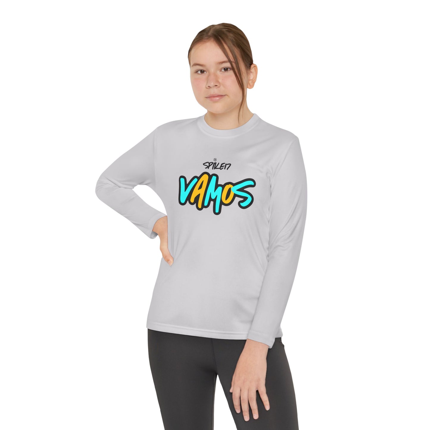 VAMOS Youth Long Sleeve Jersey White