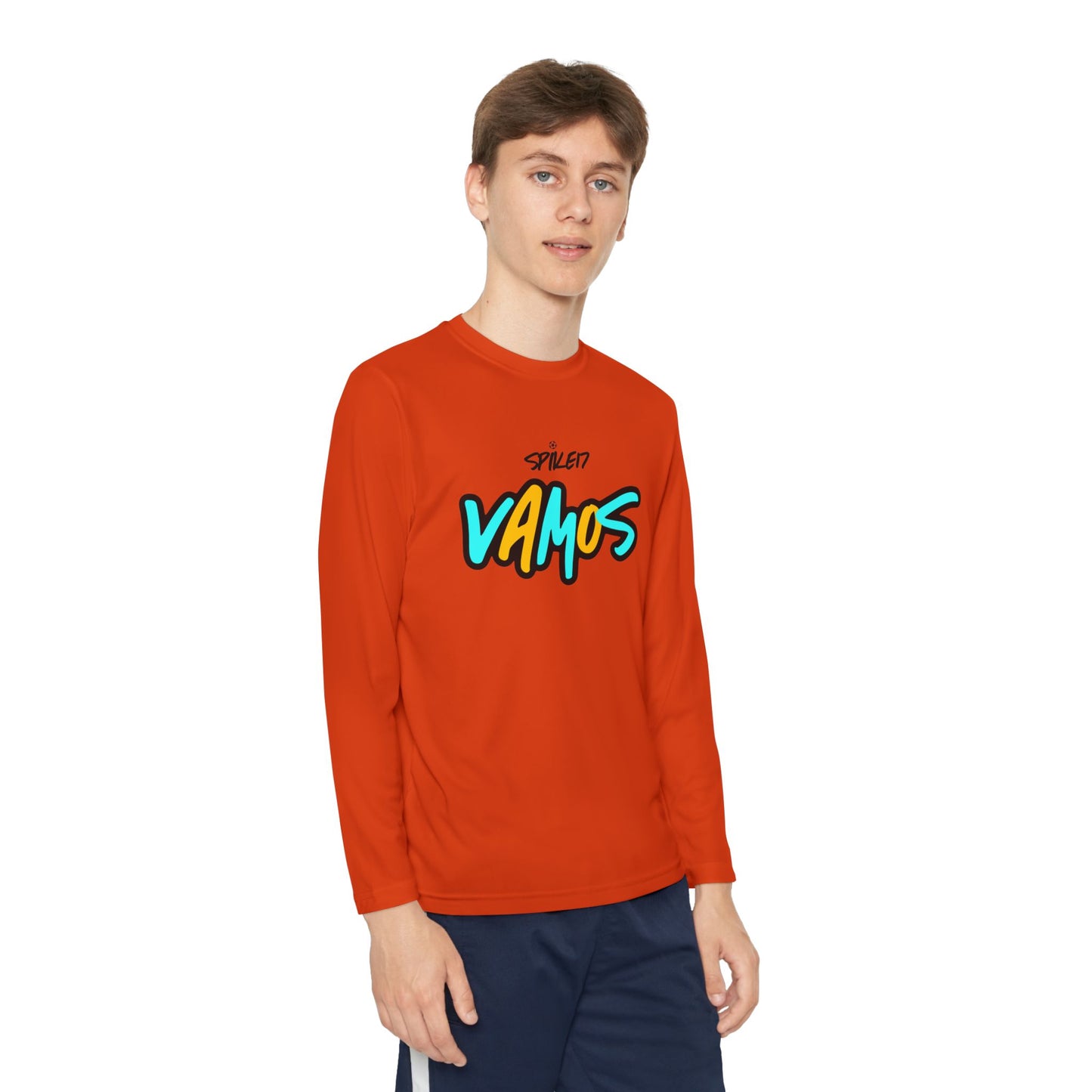 VAMOS Youth Long Sleeve Jersey White
