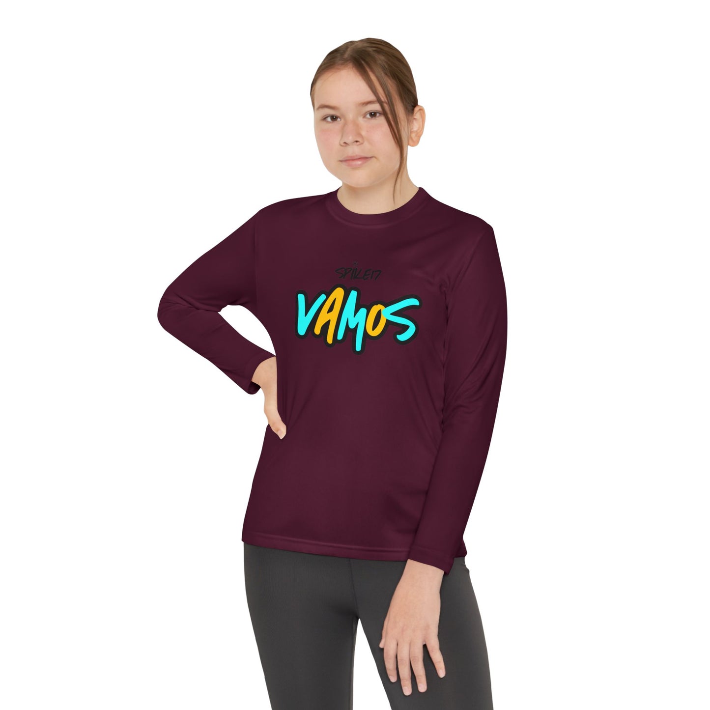 VAMOS Youth Long Sleeve Jersey White