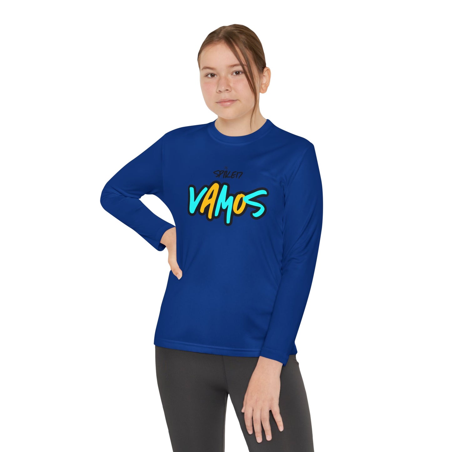 VAMOS Youth Long Sleeve Jersey White