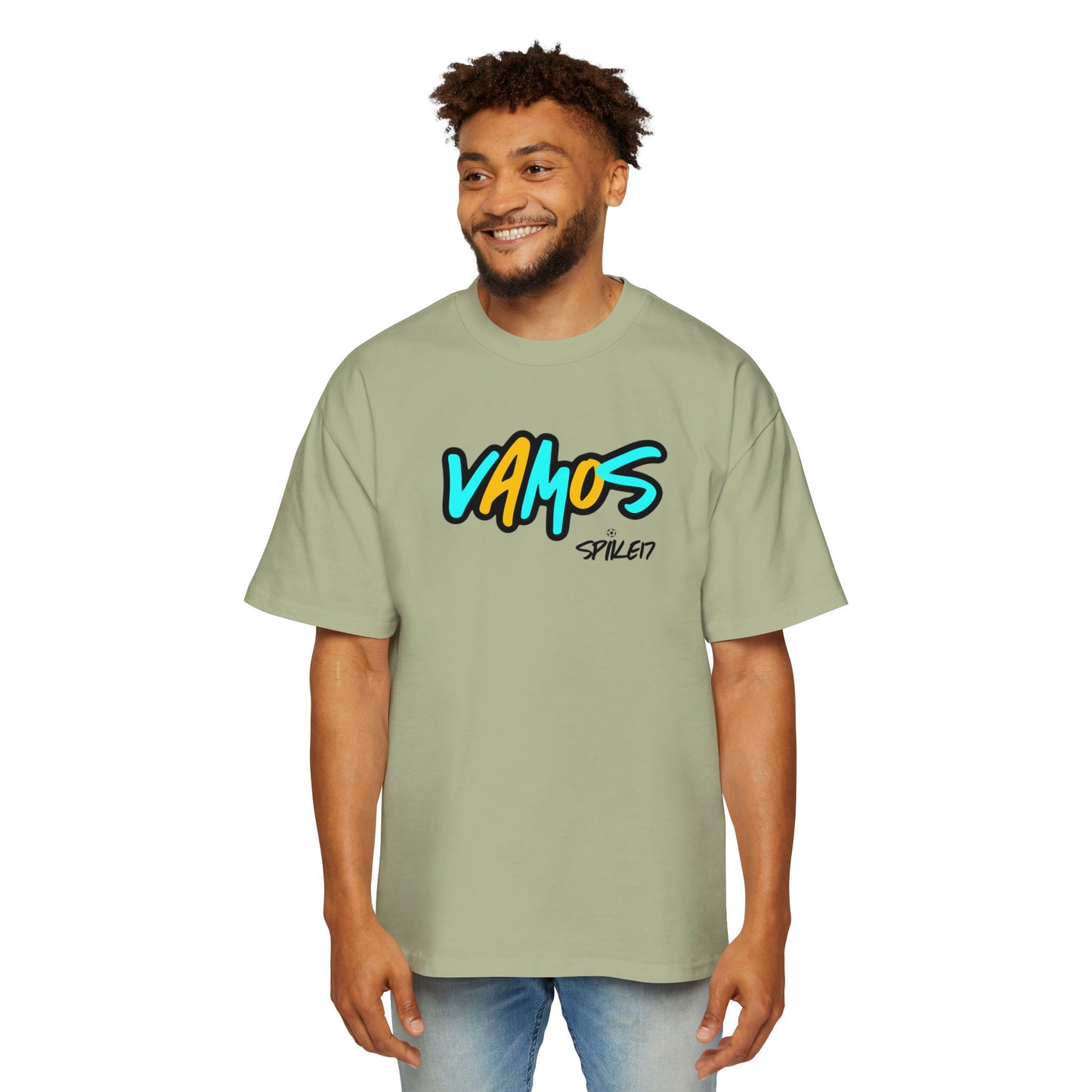 VAMOS Adult Heavy Oversized Tee