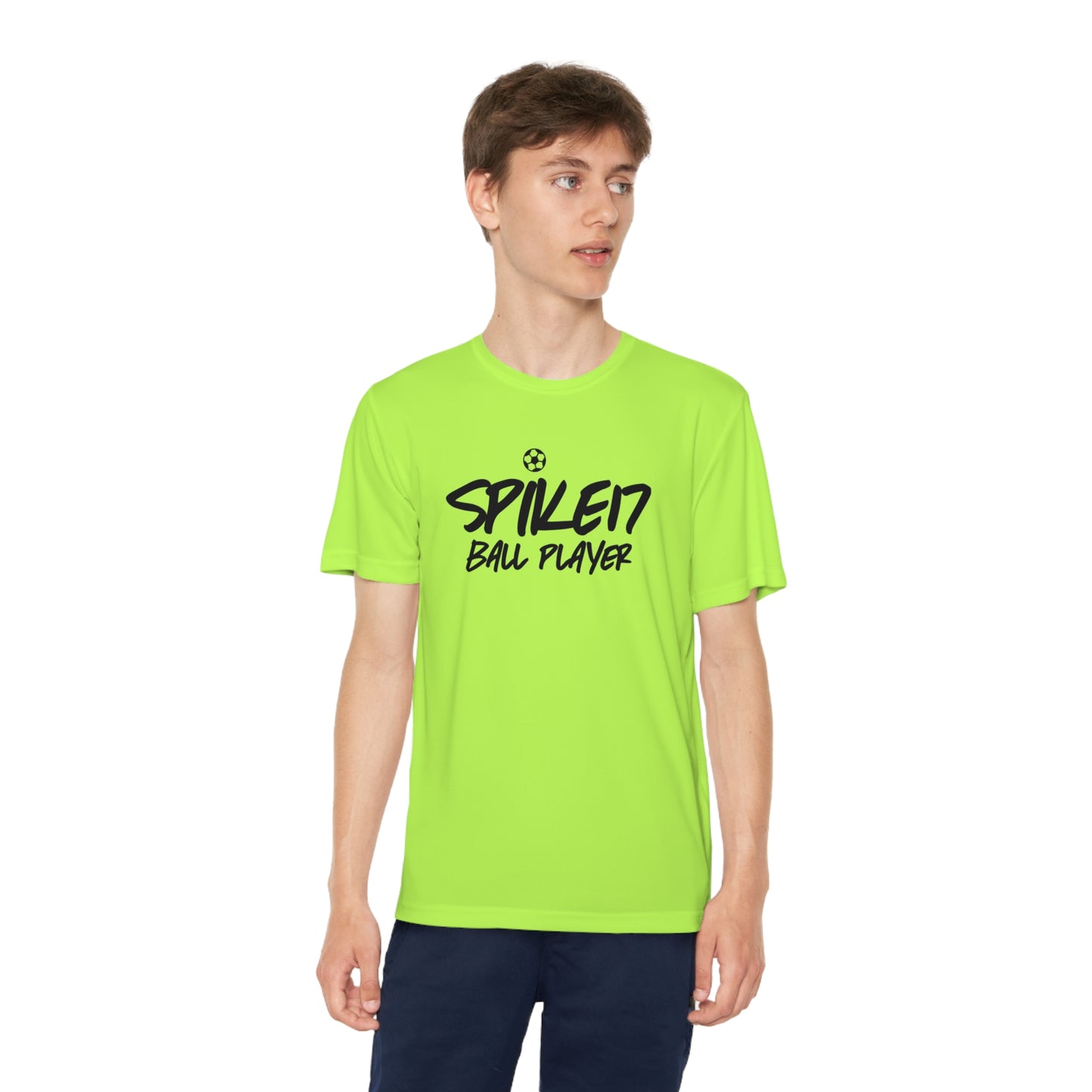 Spike17 Ball Player Youth Competitor Jersey White