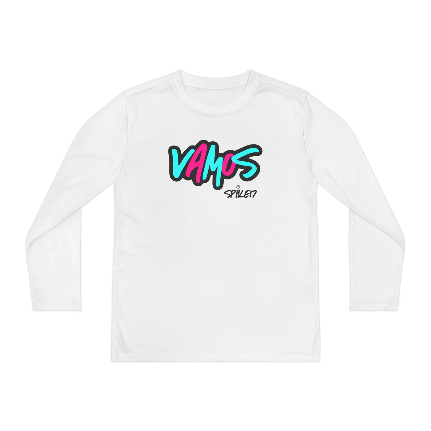 VAMOS Youth Long Sleeve Jersey White