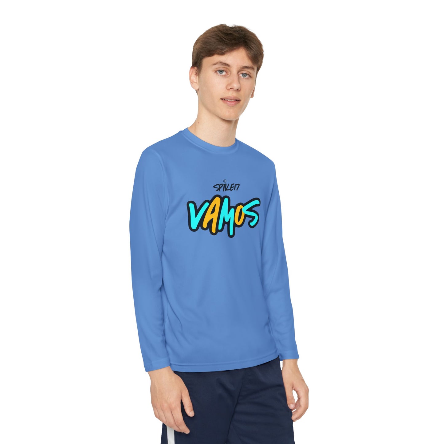 VAMOS Youth Long Sleeve Jersey White