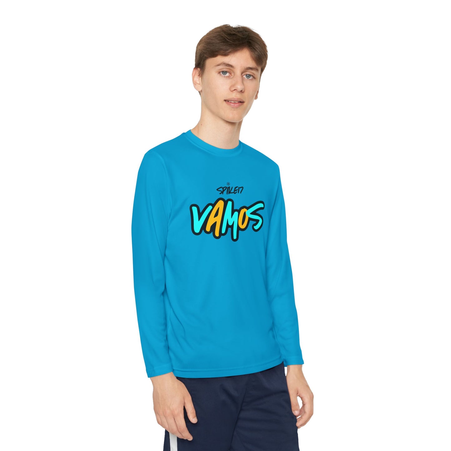 VAMOS Youth Long Sleeve Jersey White
