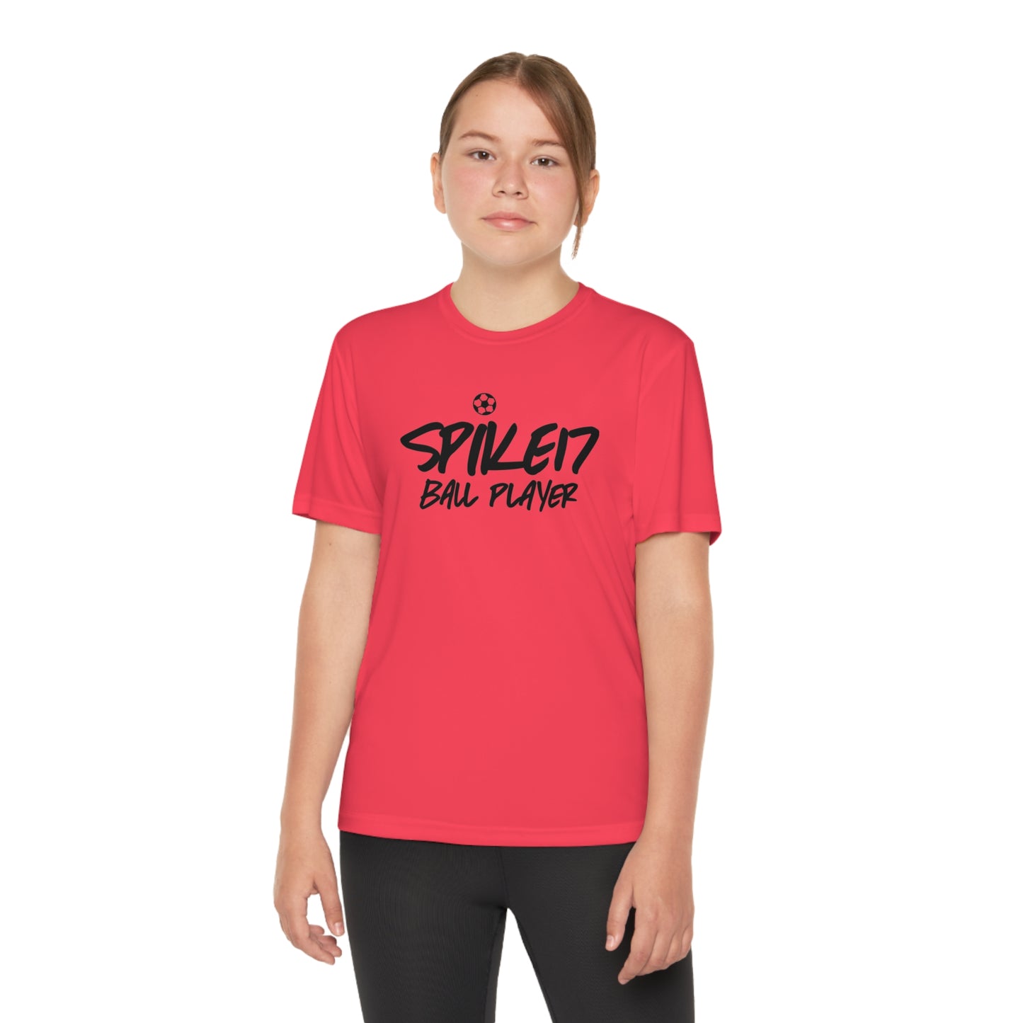 Spike17 Ball Player Youth Competitor Jersey White