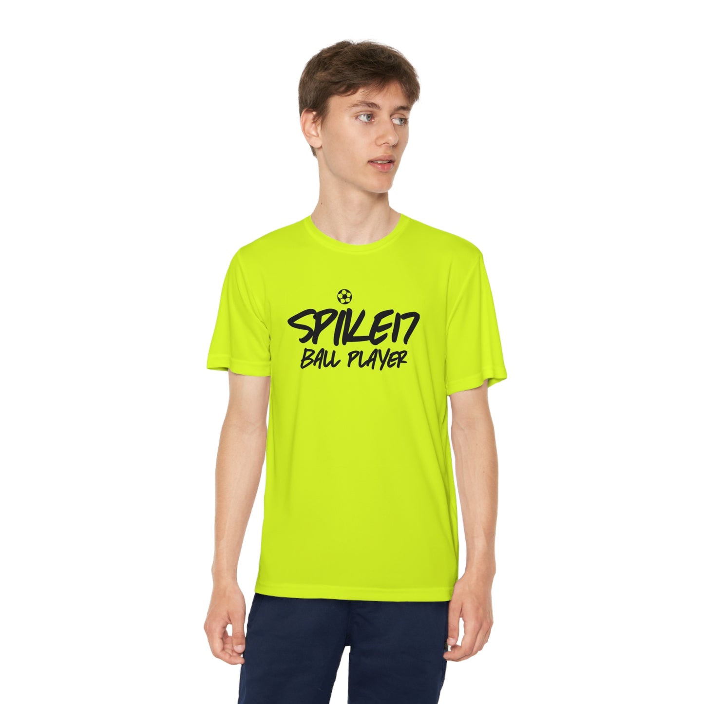 Spike17 Ball Player Youth Competitor Jersey White