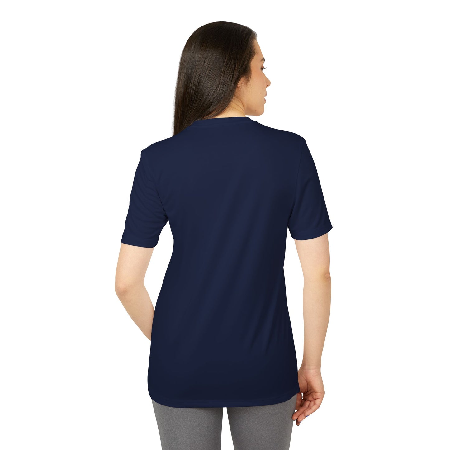 Adidas VAMOS Adult Sport T-shirt Blue