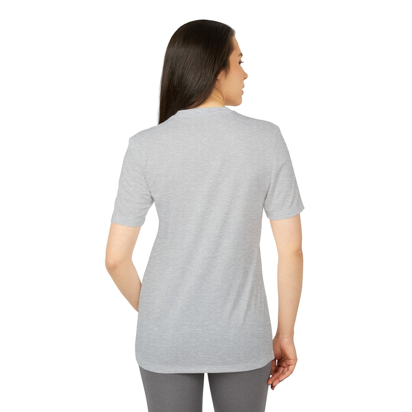 Adidas VAMOS Adult Sport T-shirt Gray