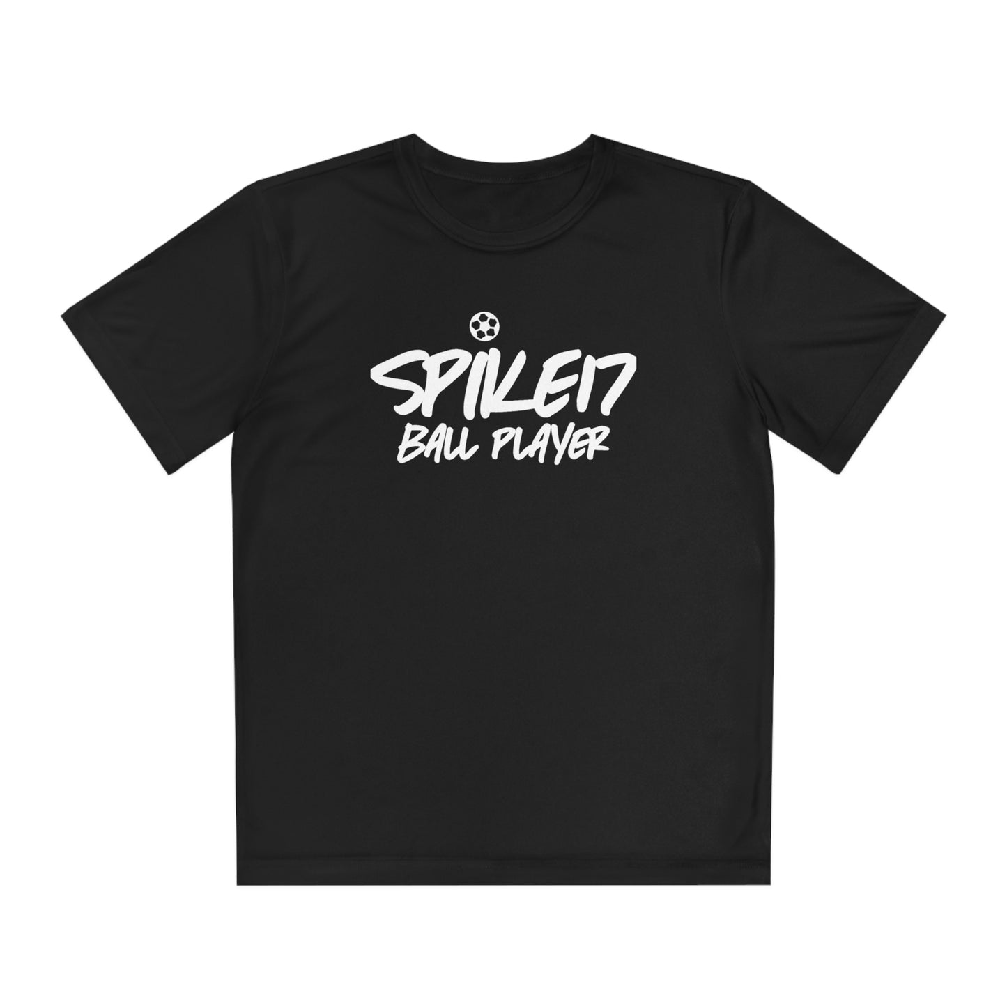 Spike17 Ball Player Youth Competitor Jersey Black