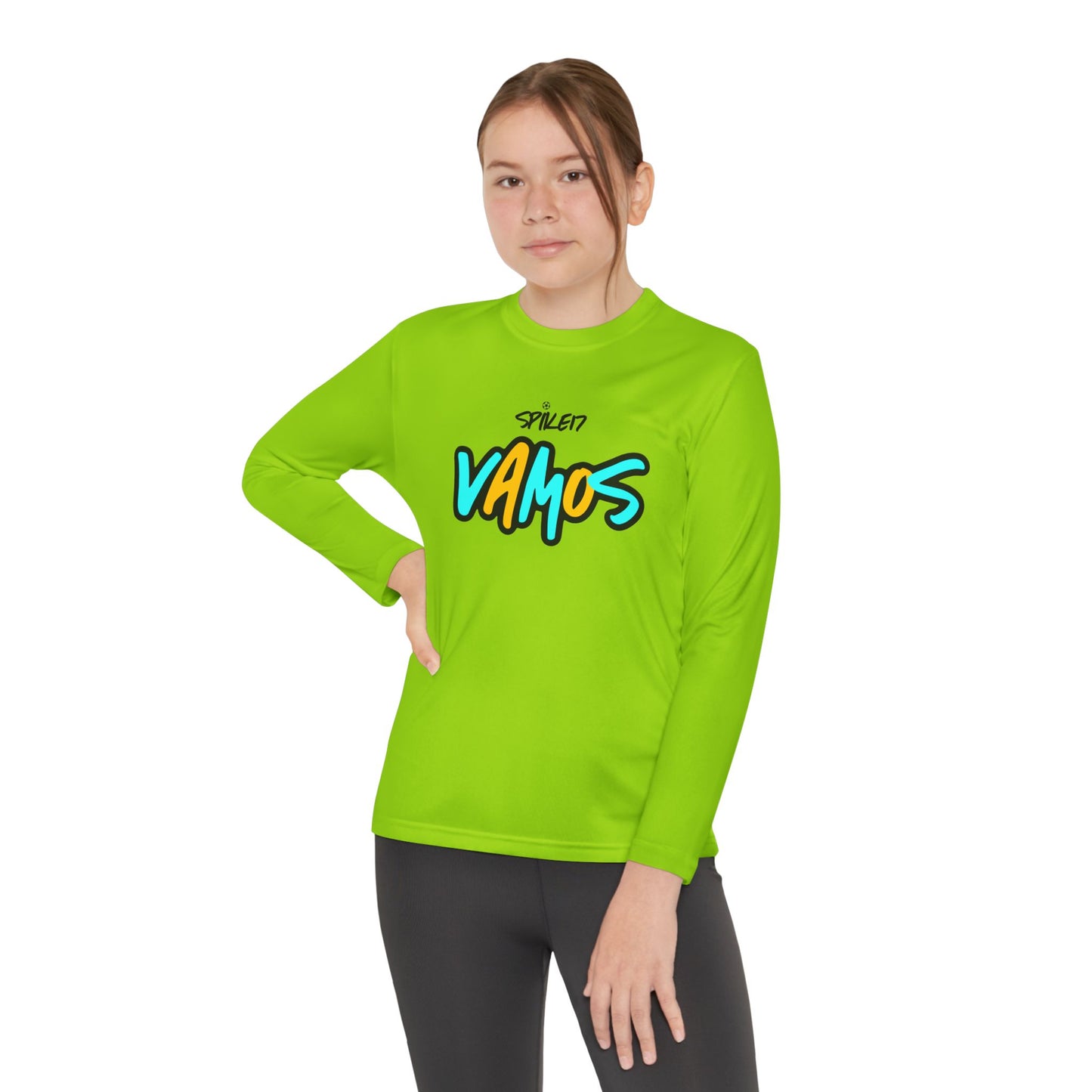 VAMOS Youth Long Sleeve Jersey White