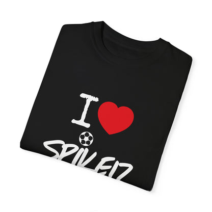 I LOVE SPIKE17 Adult Garment-Dyed T-shirt