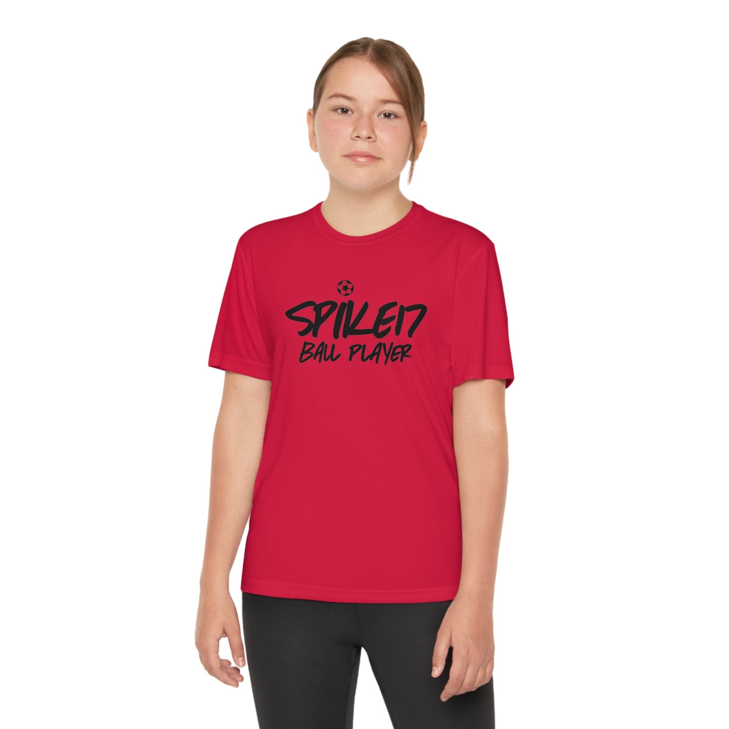 Spike17 Ball Player Youth Competitor Jersey White