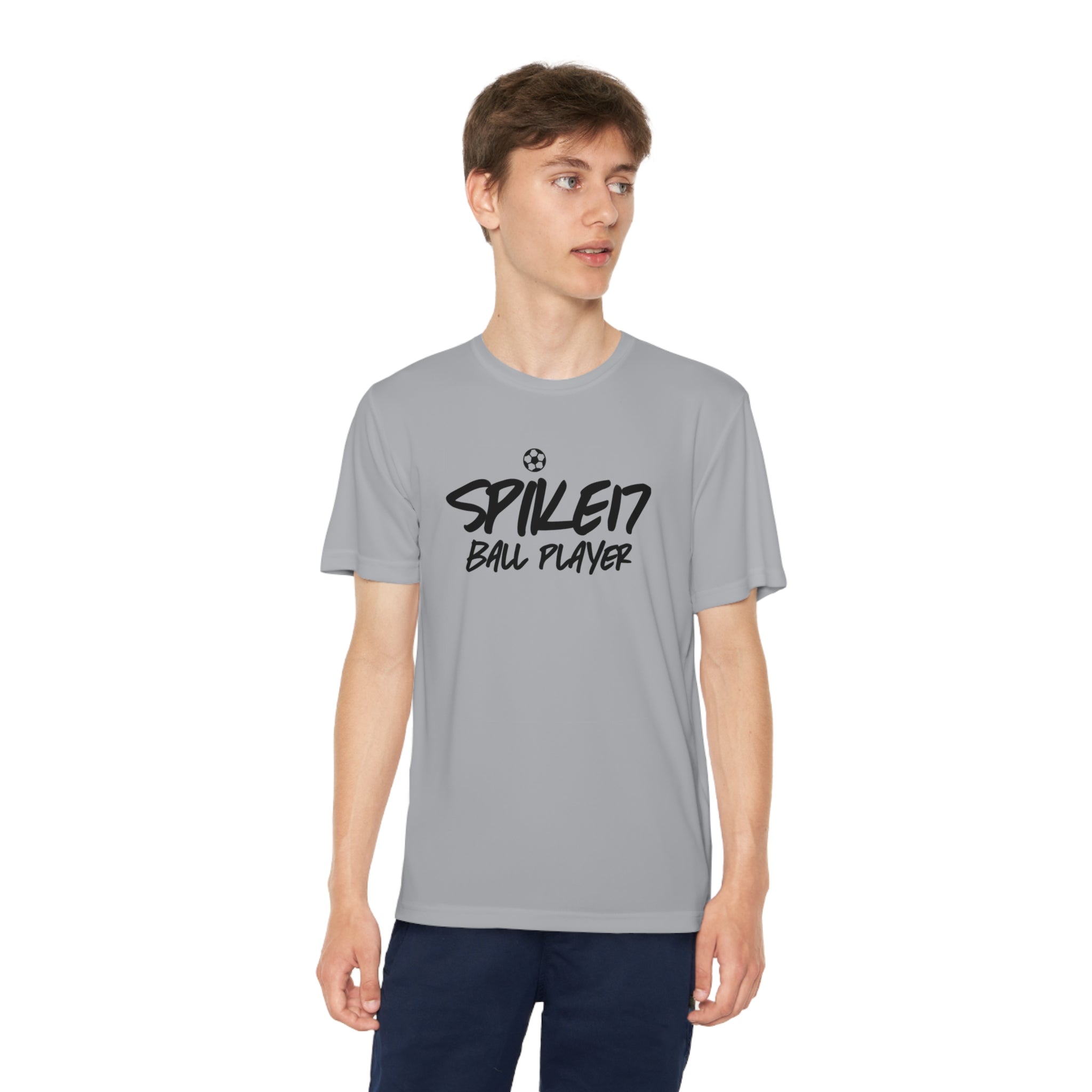 Spike17 Ball Player Youth Competitor Jersey White