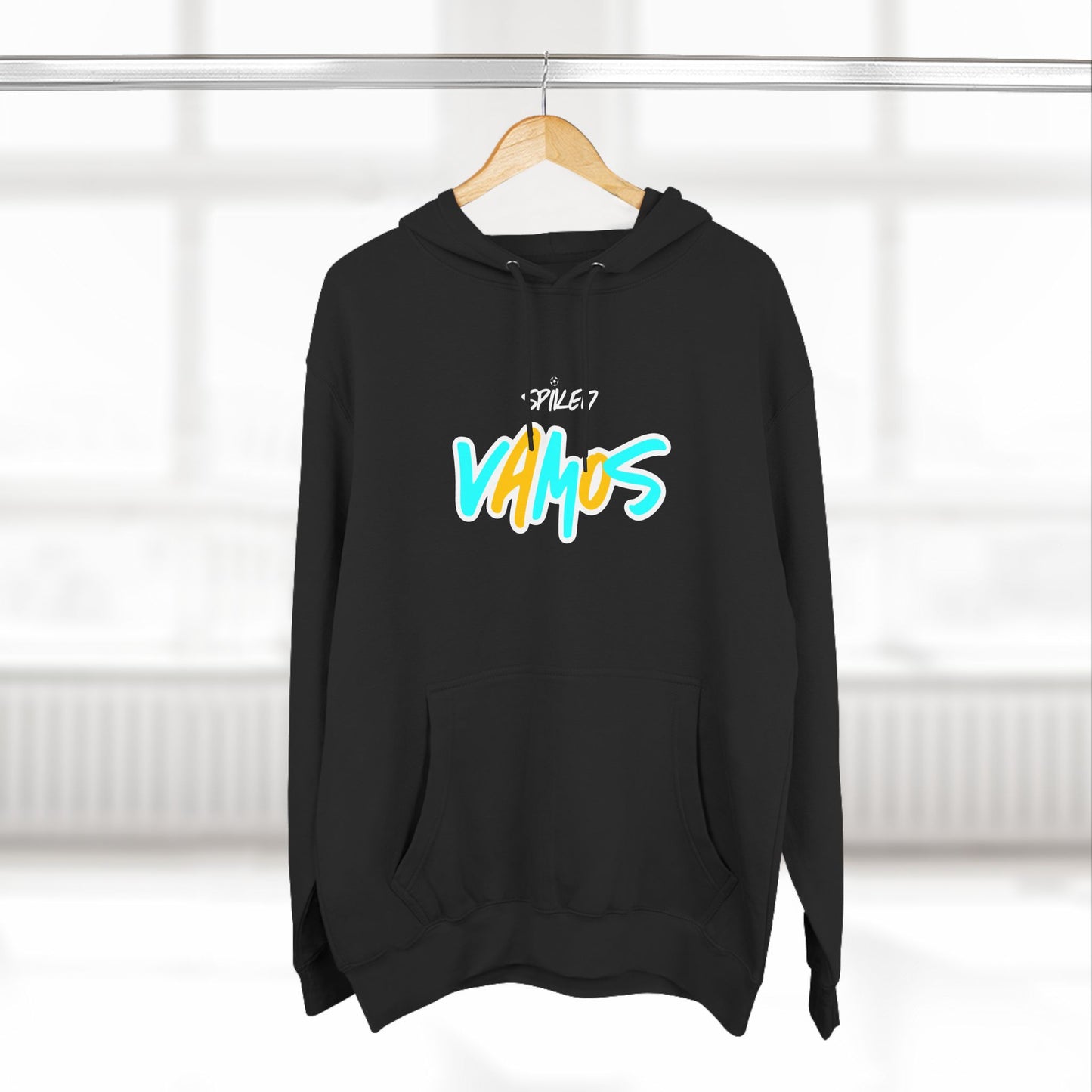 VAMOS Adult Three-Panel Fleece Hoodie