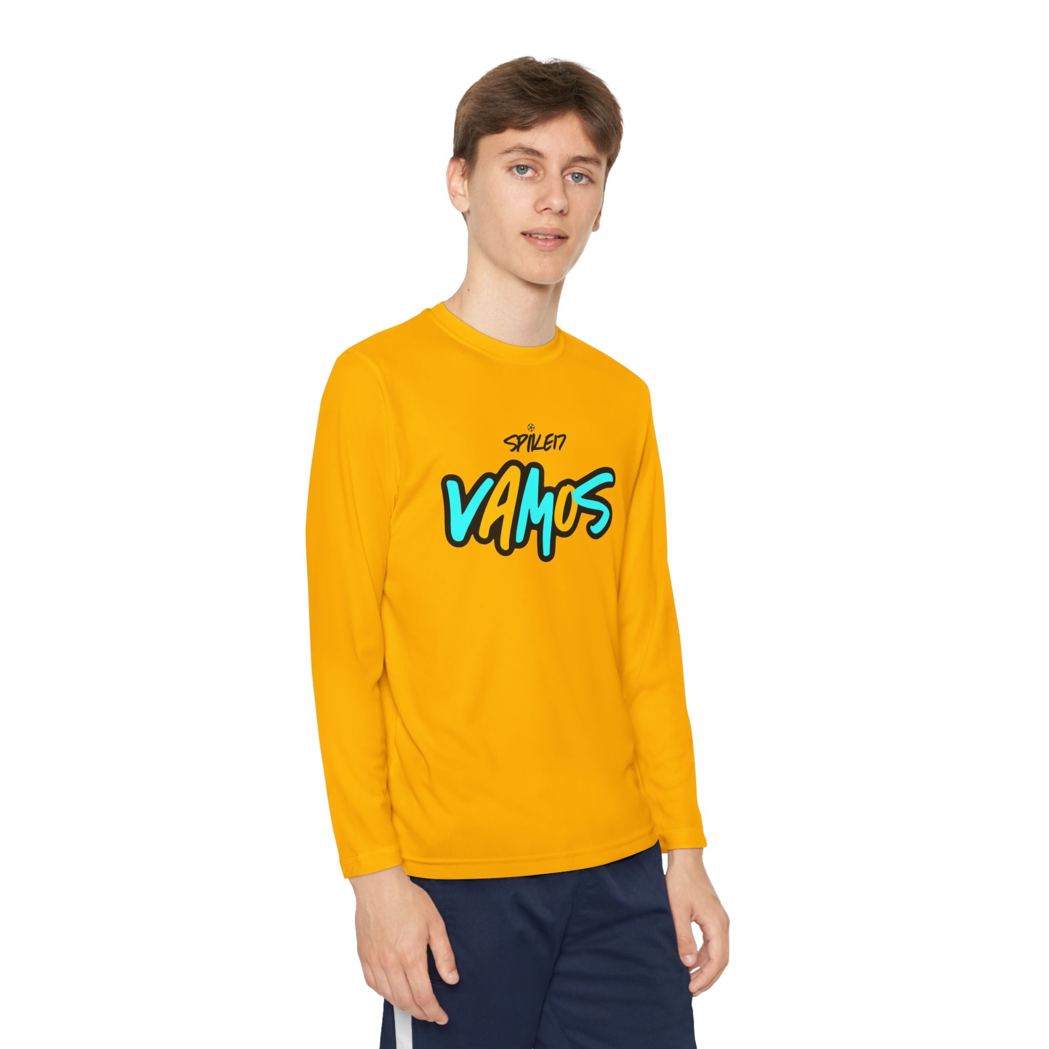 VAMOS Youth Long Sleeve Jersey White