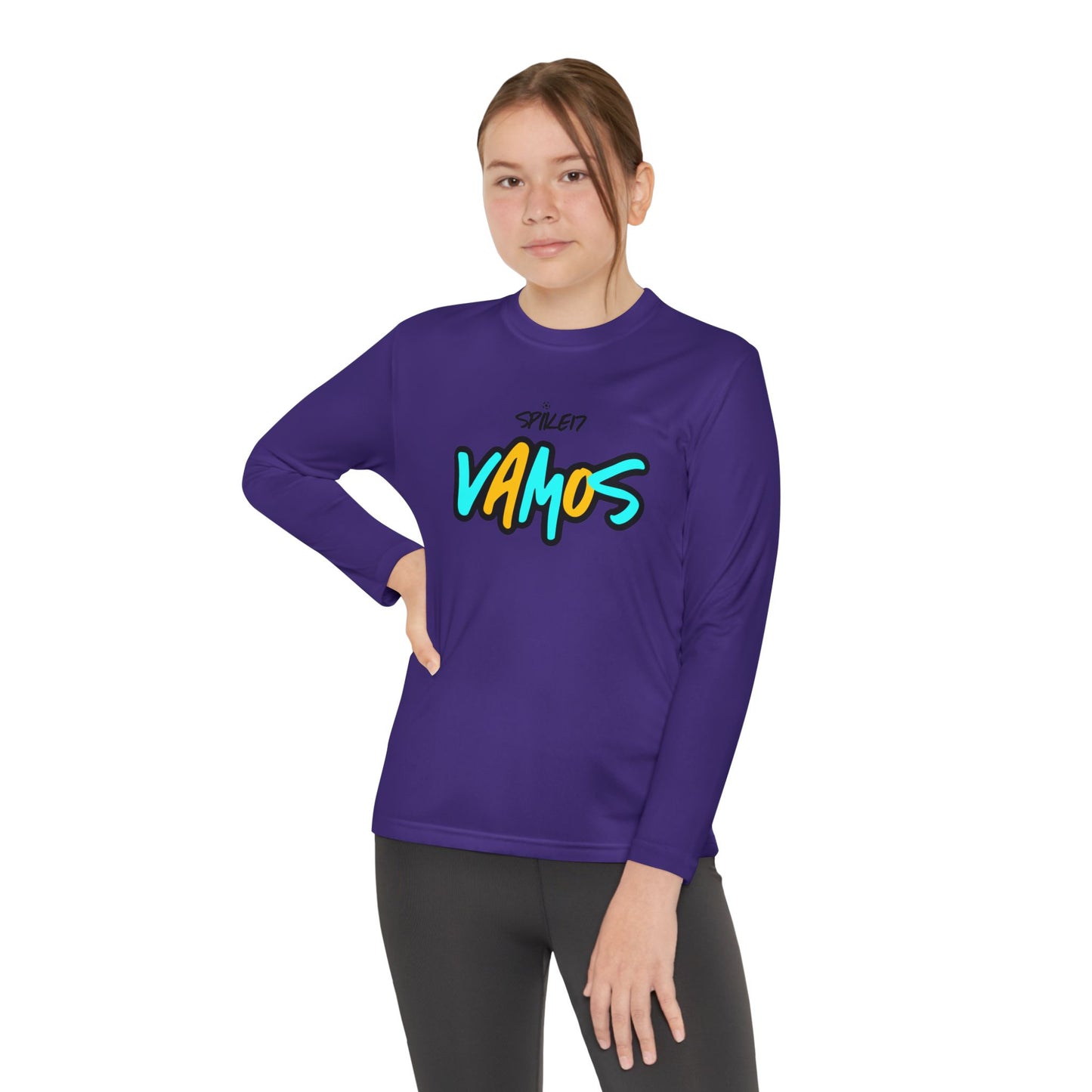 VAMOS Youth Long Sleeve Jersey White