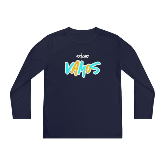 VAMOS Youth Long Sleeve Jersey Blue