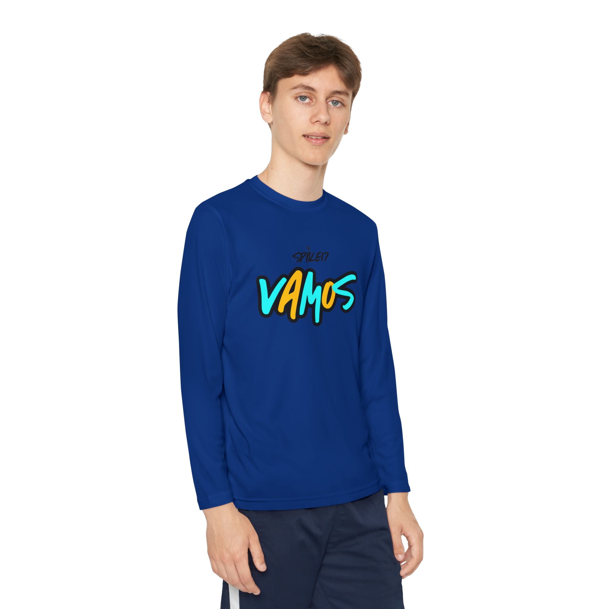 VAMOS Youth Long Sleeve Jersey White