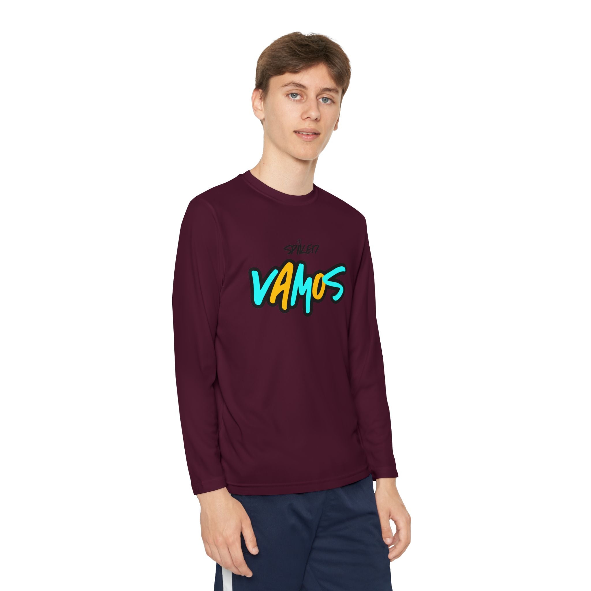 VAMOS Youth Long Sleeve Jersey White