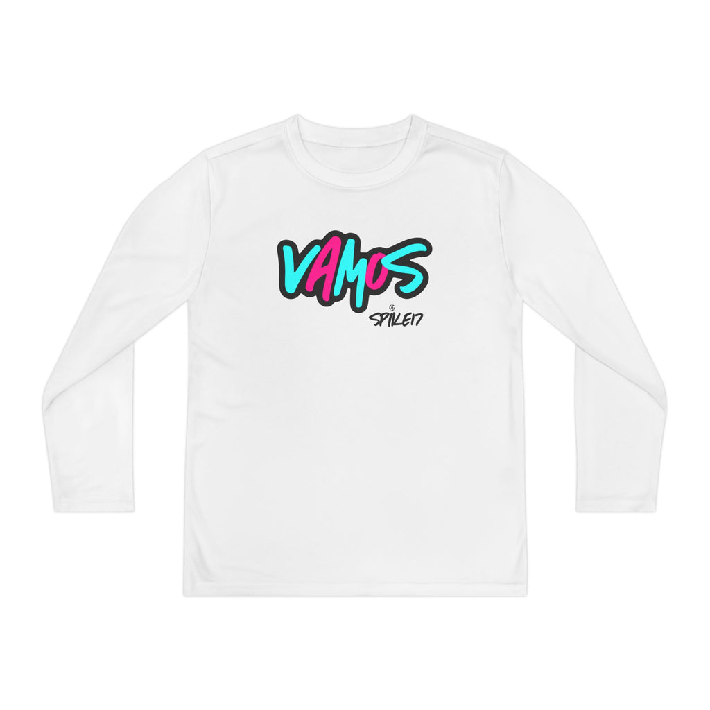 VAMOS Youth Long Sleeve Jersey White