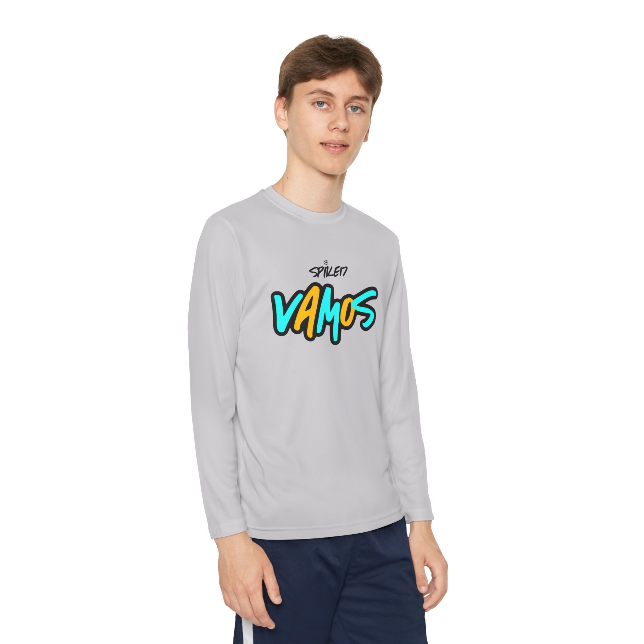 VAMOS Youth Long Sleeve Jersey White