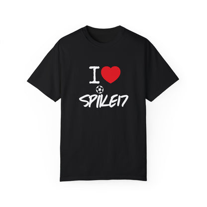 I LOVE SPIKE17 Adult Garment-Dyed T-shirt